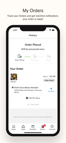 Orale Tacos Bakery screenshot