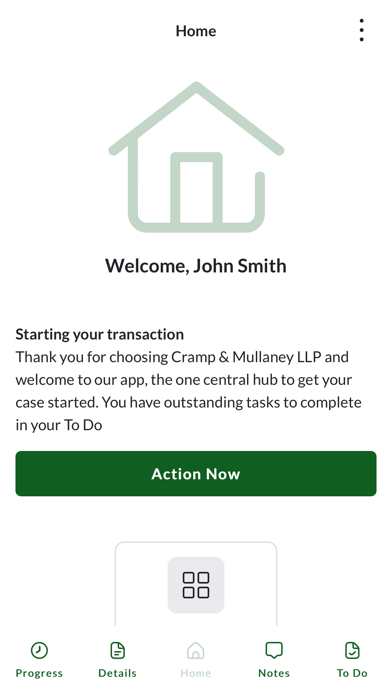 Cramp & Mullaney LLP Screenshot