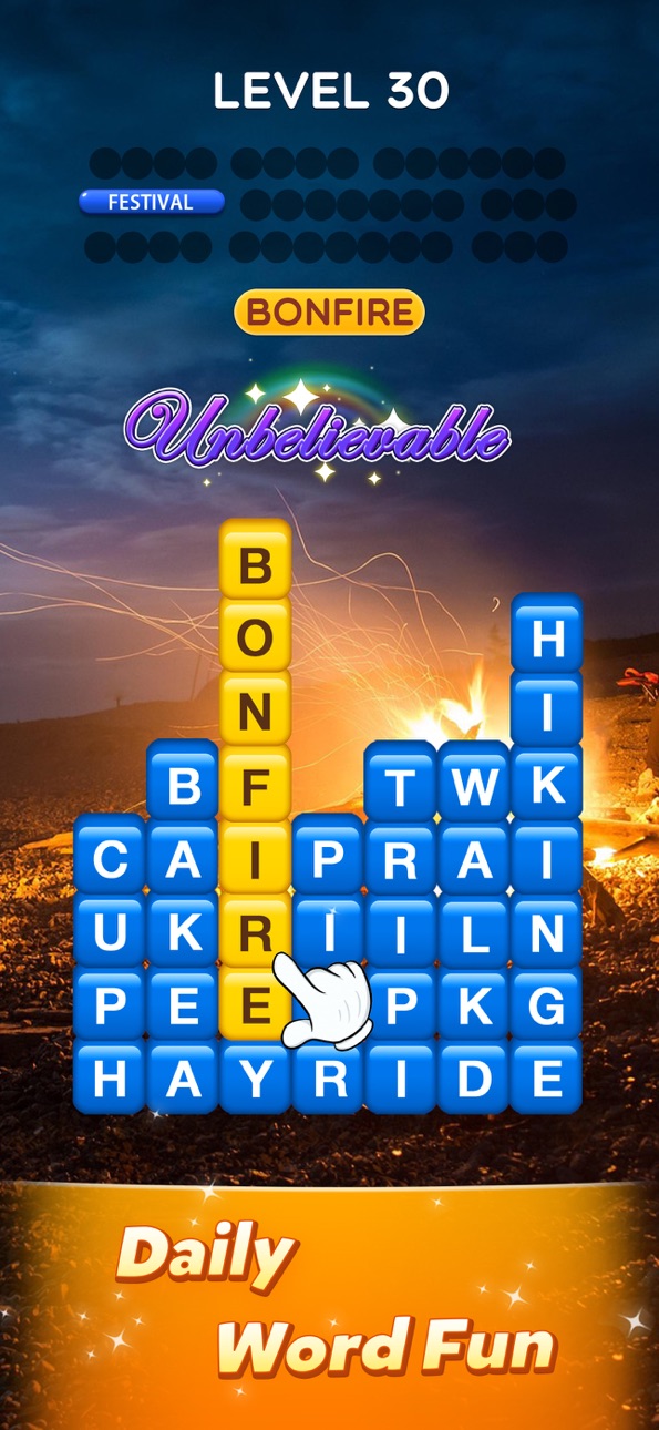 Word Crush® - Fun Puzzle Game iOS Mod IPA screenshot 5 - iOS game interface