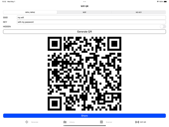 Barcodes Generator Unlimited iPad app afbeelding 6