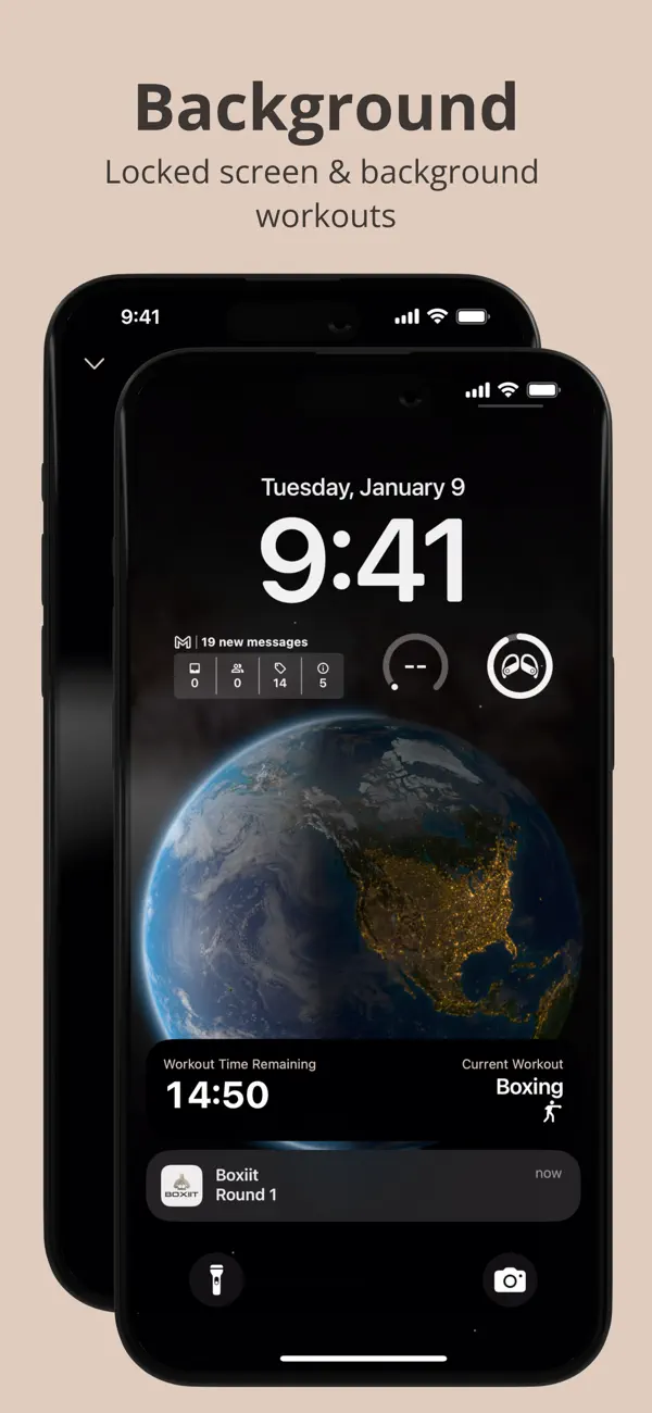Screenshot #1 pour Boxing Interval Timer : Boxiit