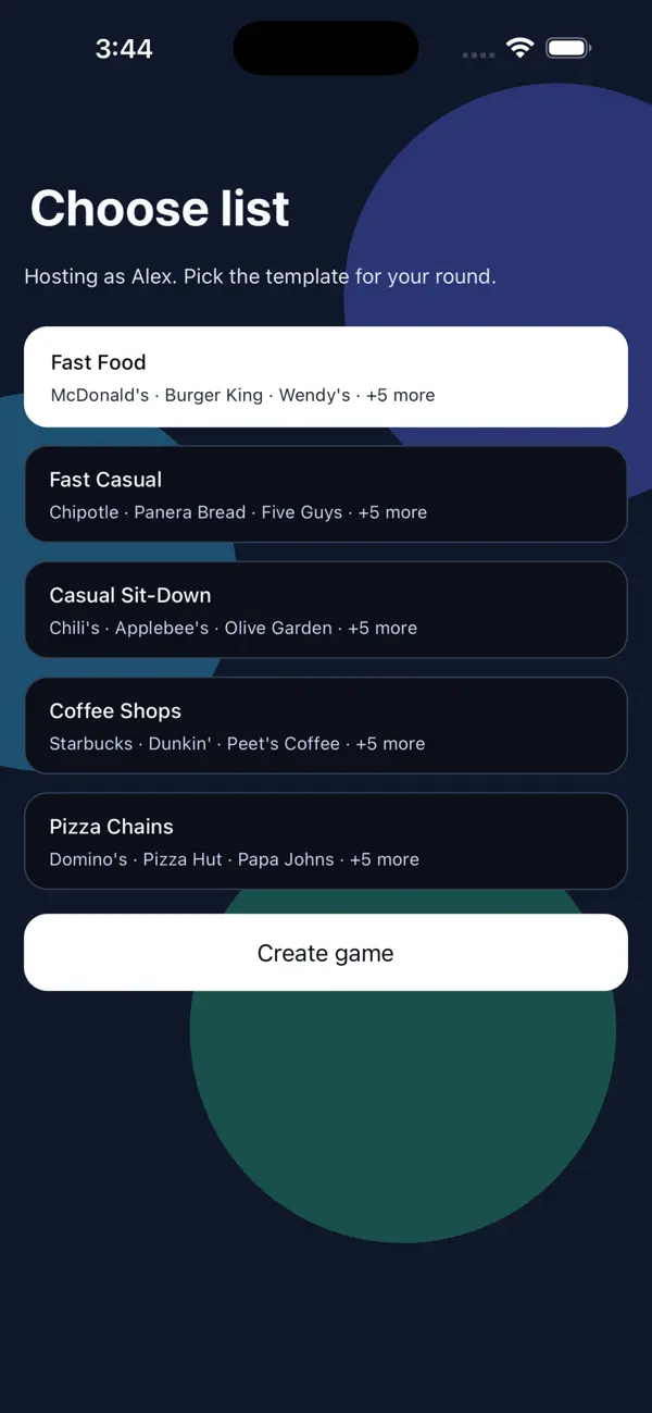 #4. StackRanked (iOS) Ved: Nicholas Kaffine