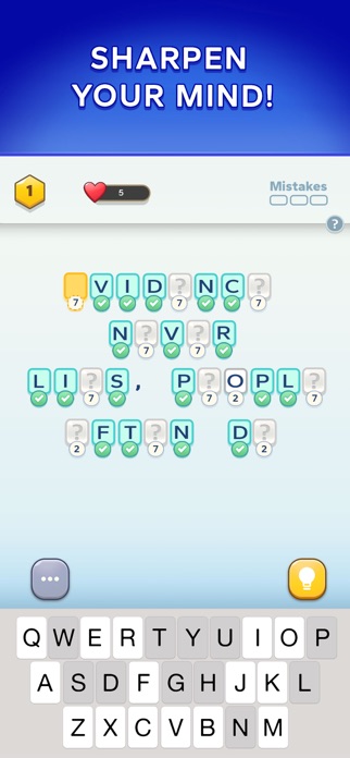 Cryptogram Detective Puzzle Screenshot 4 of 5