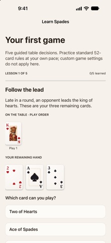 Spades Night Screenshot 7 of 10