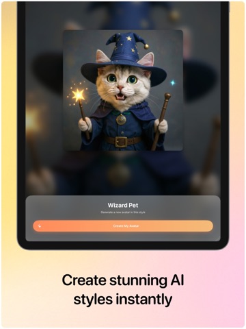 Pawlo: AI Pet Photo Generator iPad screenshot