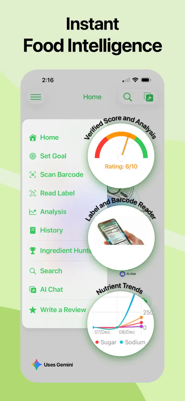 #1. Nourish Lens: AI Food Scanner (iOS) By: AGD Studio LLC