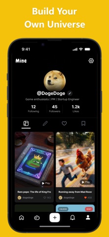 Riffle: Playable Feed iPhone screenshot