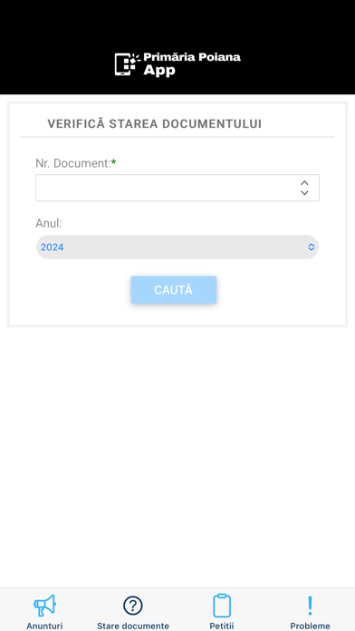 Poiana App Screenshot