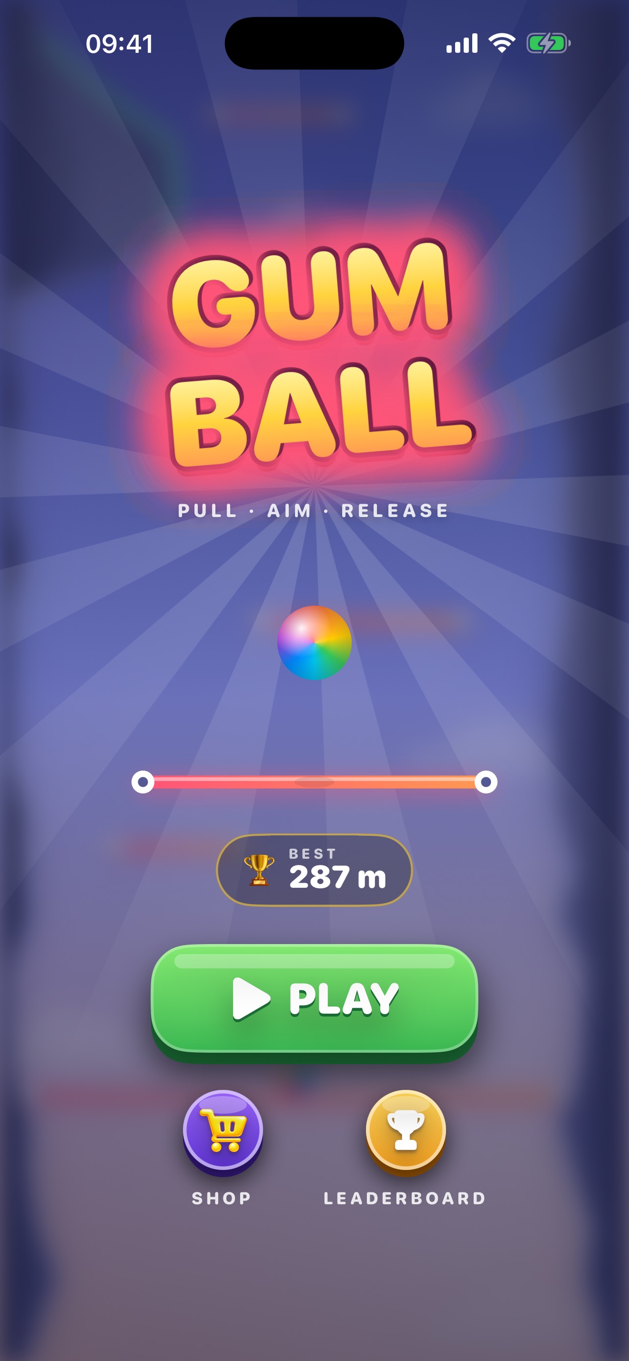 Screenshot 1 of GumBall: Slingshot Climb