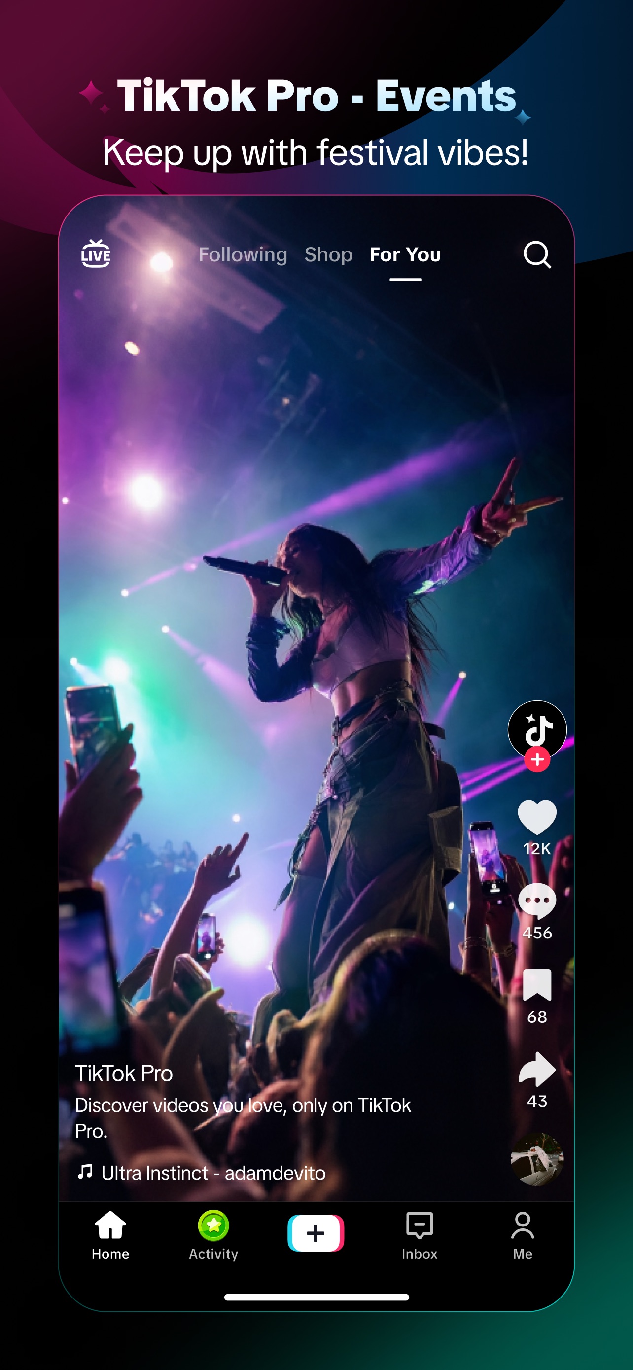 TikTok Pro - Events screenshot 4