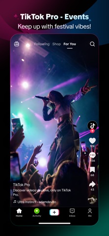 TikTok Pro - Events screenshot 4