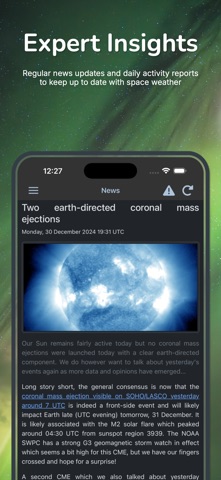 SpaceWeatherLive Screenshot 7 of 8