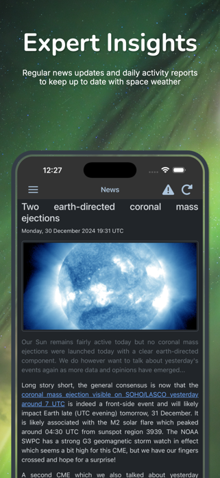 SpaceWeatherLive Screenshot 7 of 8