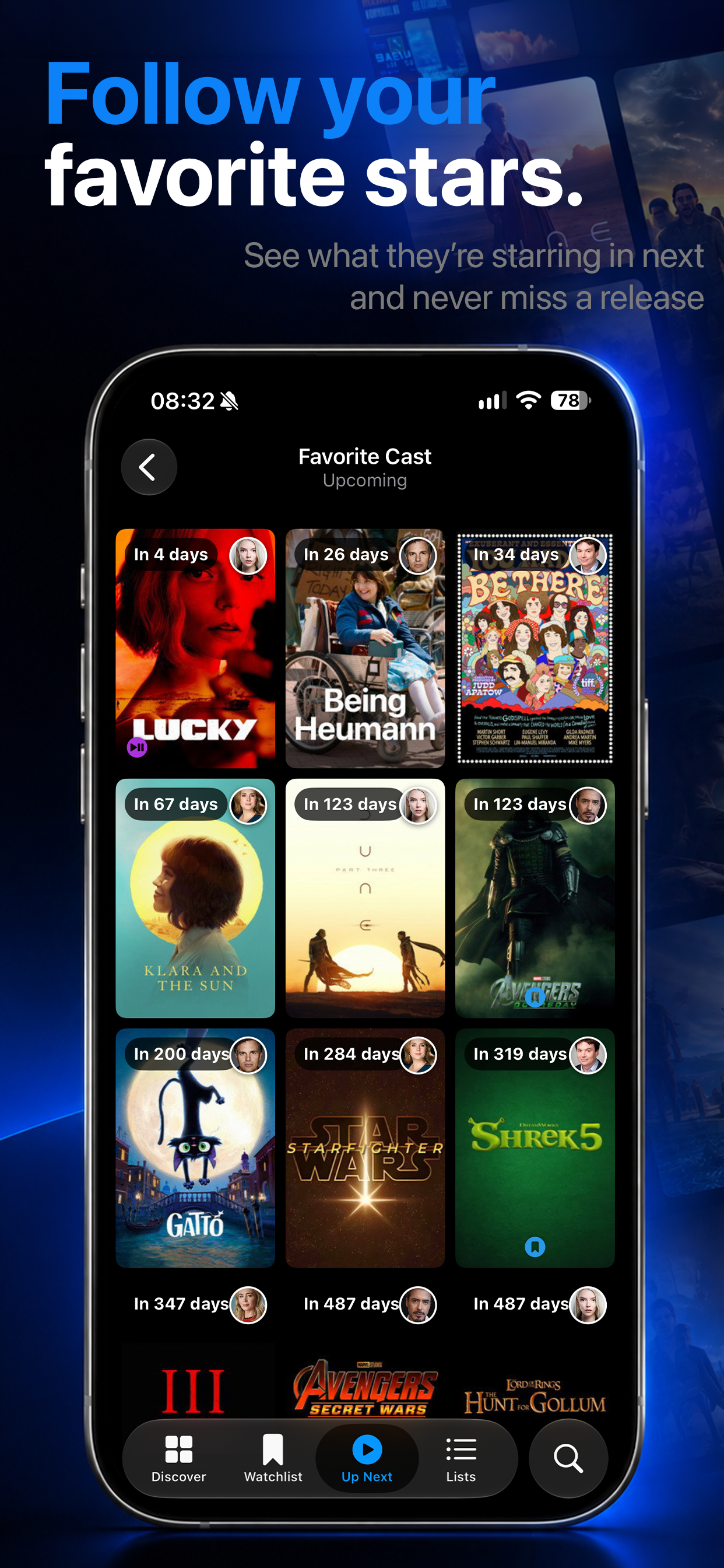 Reeel: TV & Movie Tracker screenshot 5