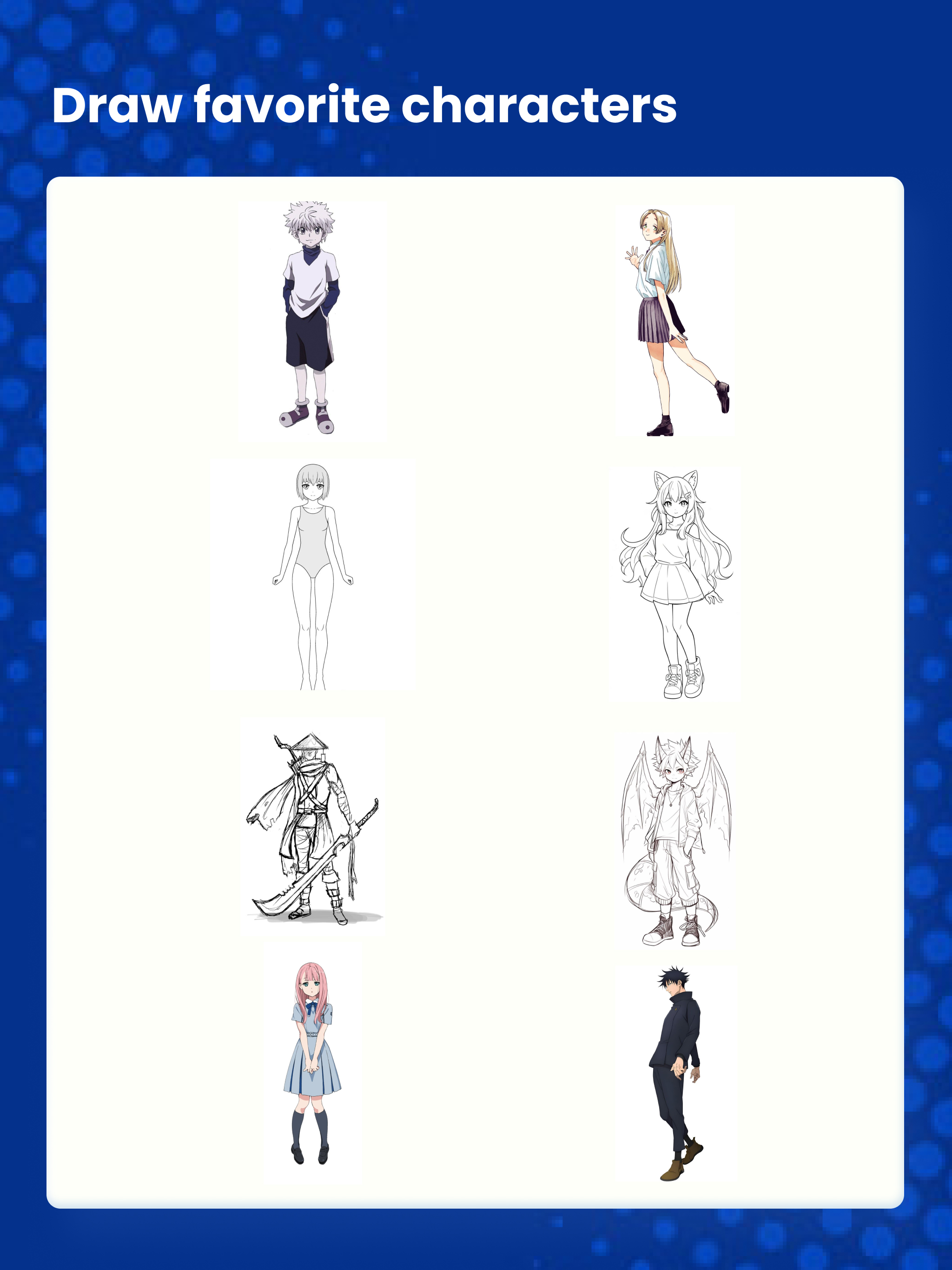 How to Draw Anime by Steps screenshot 10