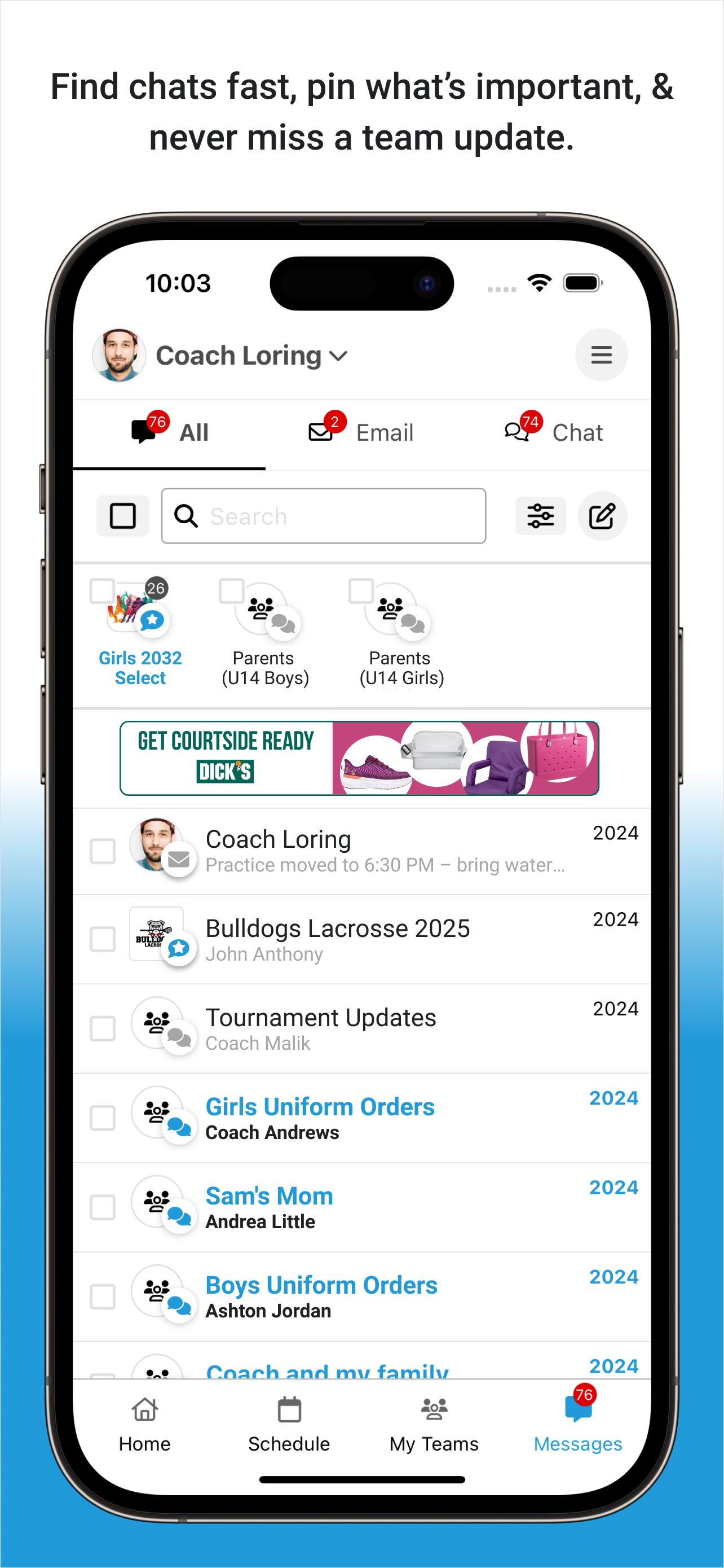 PlayerFirst Club screenshot 4