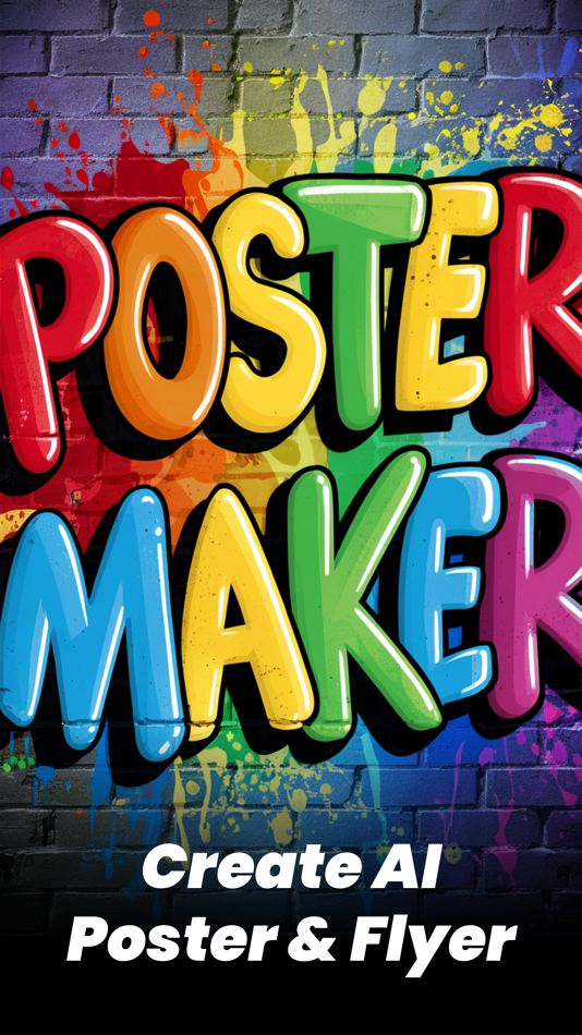 #1. Poster Maker + Flyer Maker (iOS) Podle: Miimo Holding PTE. LTD.