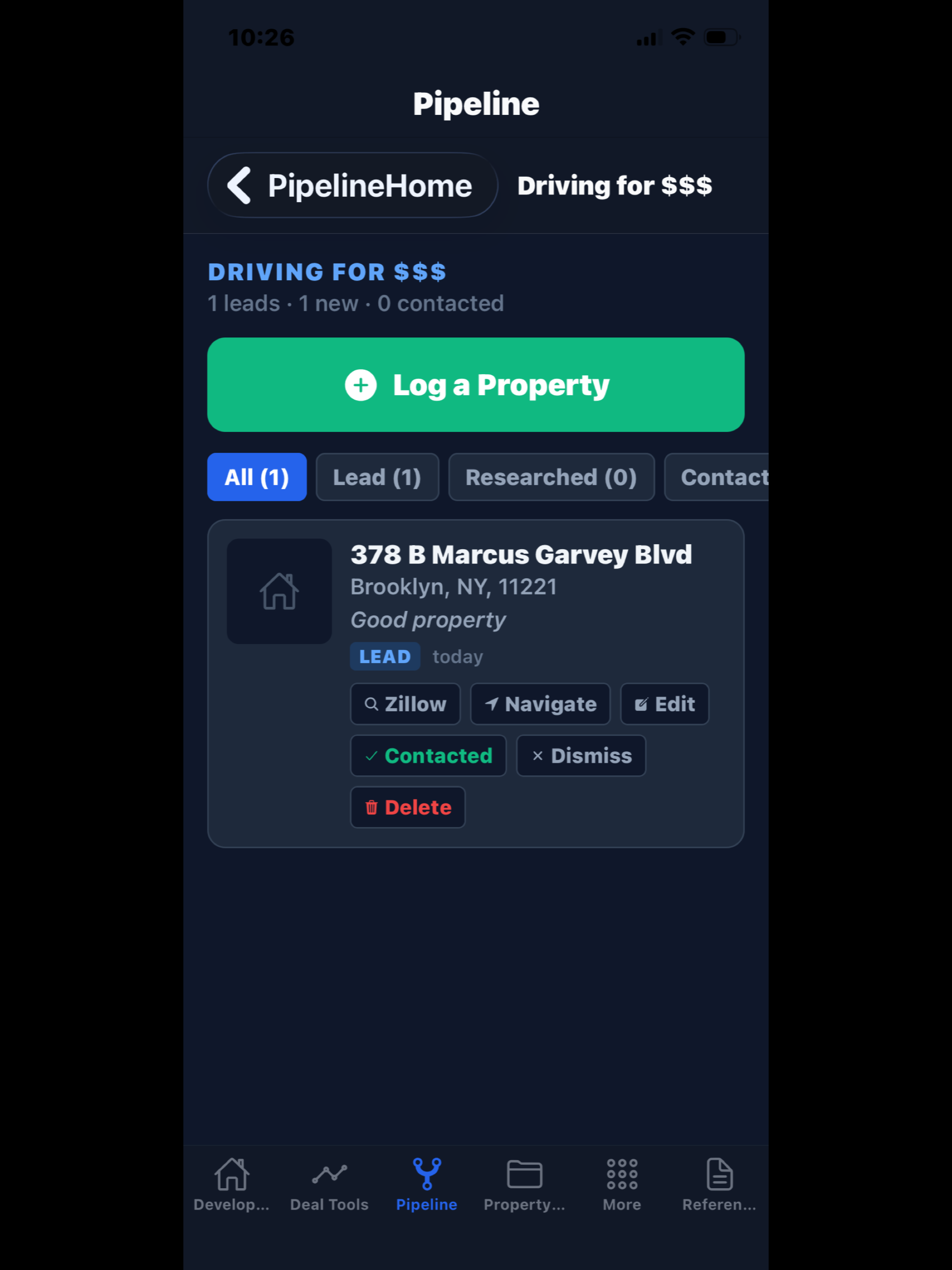 Developer Finance Plnr