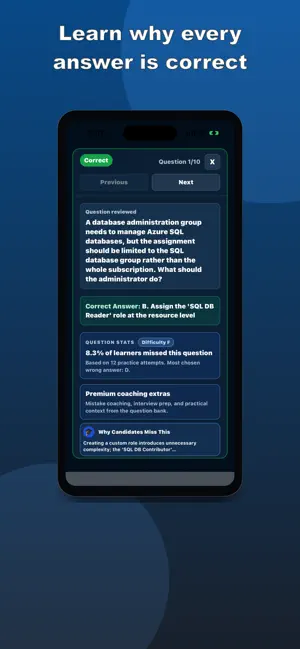 AZ-104 Practice Test screenshot 2
