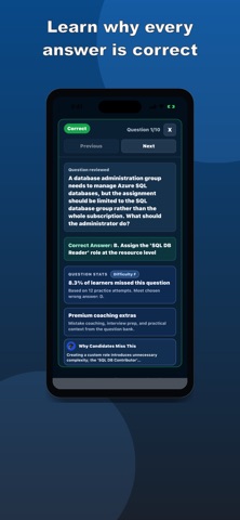 AZ-104 Practice Test Screenshot 2 of 10