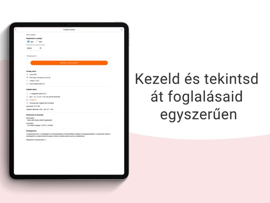 Screenshot #5 pour Admini Szallas.hu partnereknek