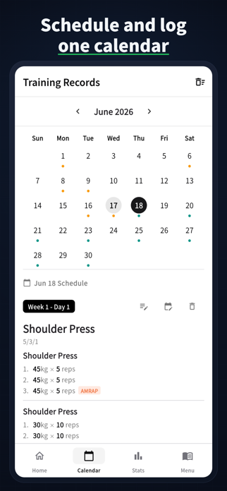 GymRec: Gym Log & Programs Screenshot 4 of 10