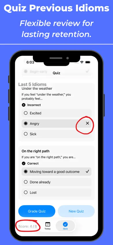 LearnDailyIdioms35 screenshot 5