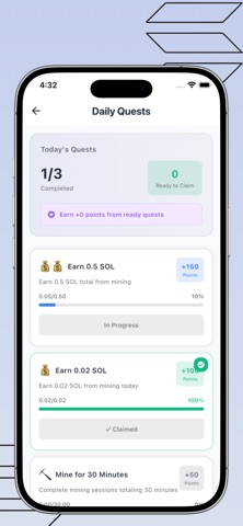 SOL Mining .Cloud Miner screenshot