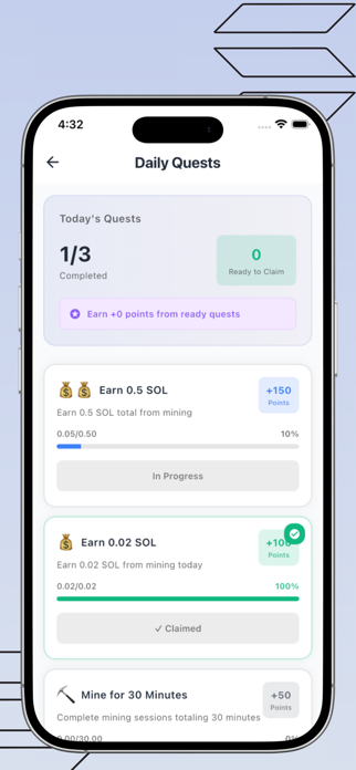 SOL Mining .Cloud Miner Screenshot 6 of 8