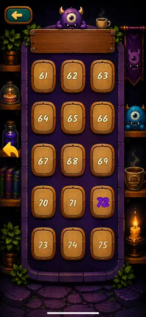 Monster Cafe Match screenshot 2