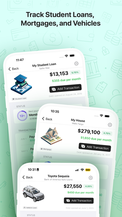DownPay: Spending & Debts Screenshot