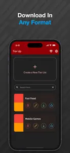 Tier List Maker: TierUp Ranker screenshot #4 for iPhone