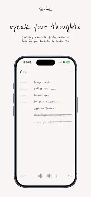 Scribe. : Daily Planner screenshot 3
