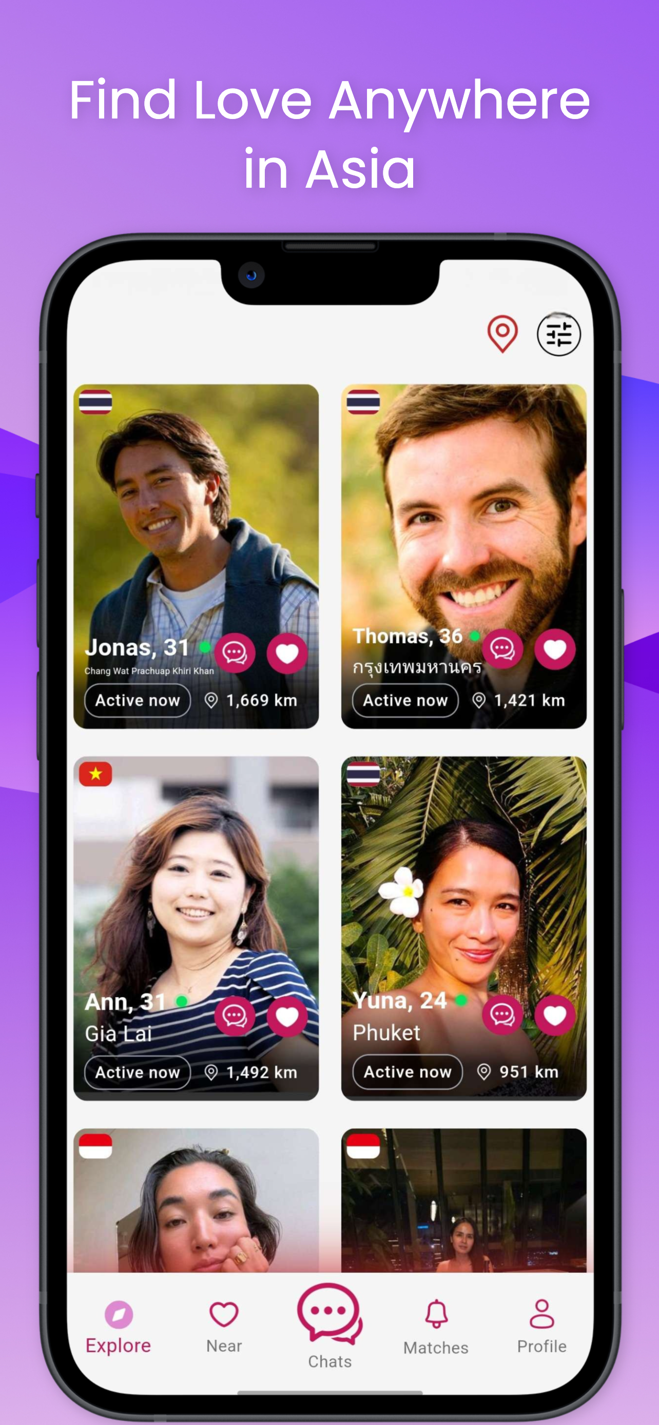 AsiaFlare: Date in Asia screenshot 2