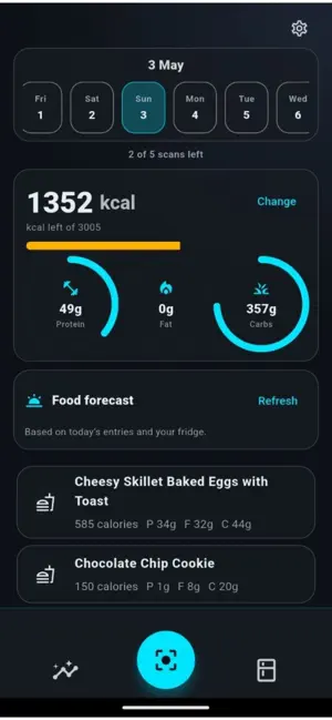SnapBite - Smart Food screenshot 1