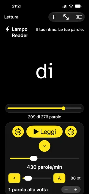Lampo Reader screenshot 3