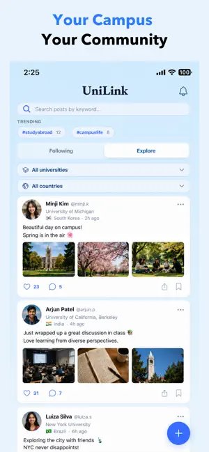 UniLink - Study Abroad screenshot 2