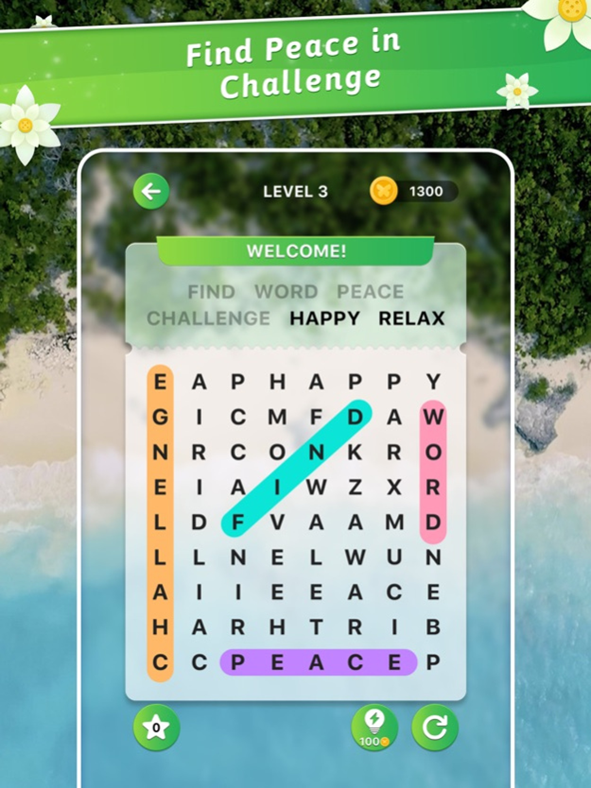 Peace Word Search