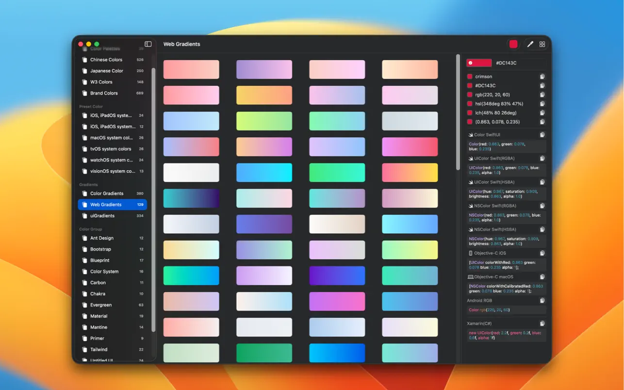 #3. Palette Genius (macOS) 由: 楚江 王