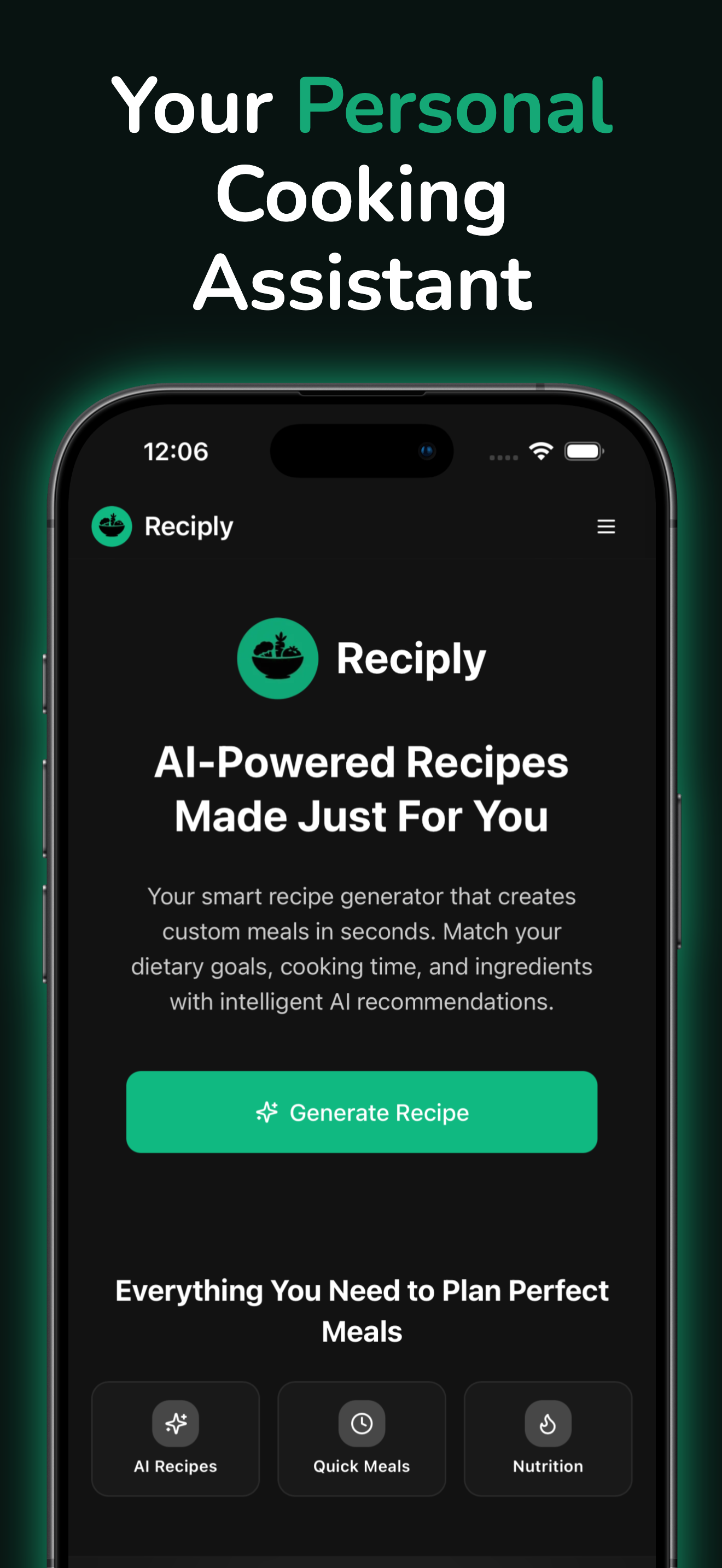 Reciply - Recipe Generator screenshot 5