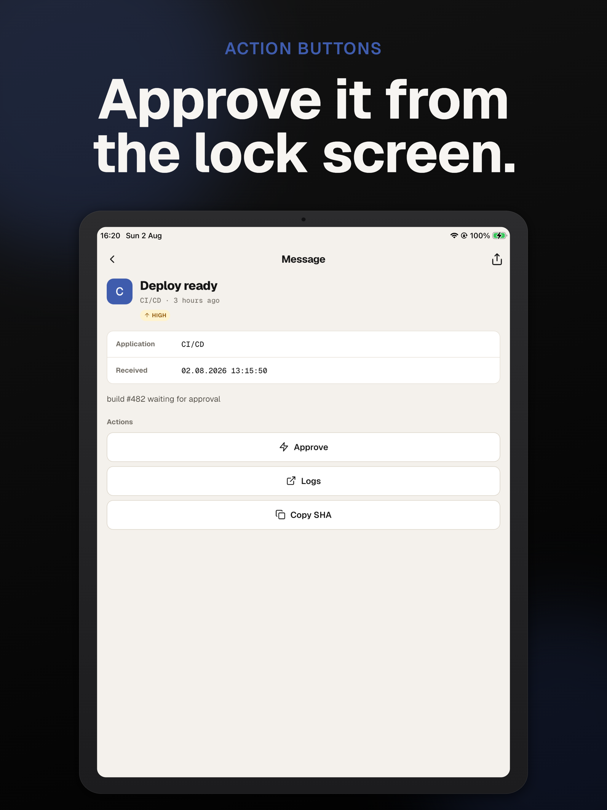 Pocket Alert push notification screenshot 9