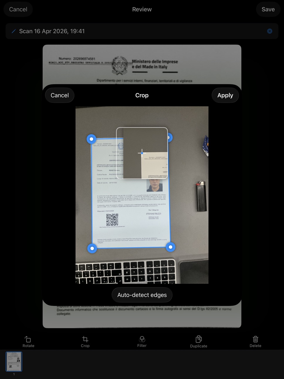 iPad screenshot