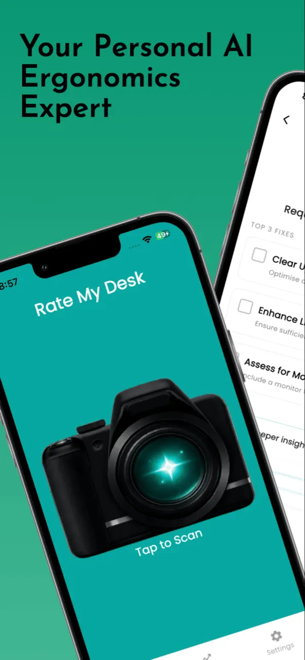Screenshot #1 pour Rate My Desk