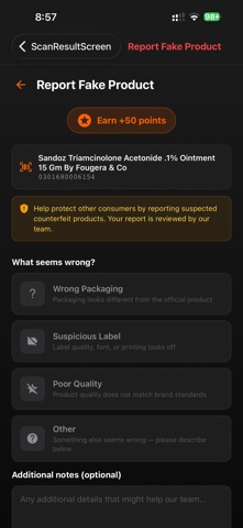Verify2Buy screenshot