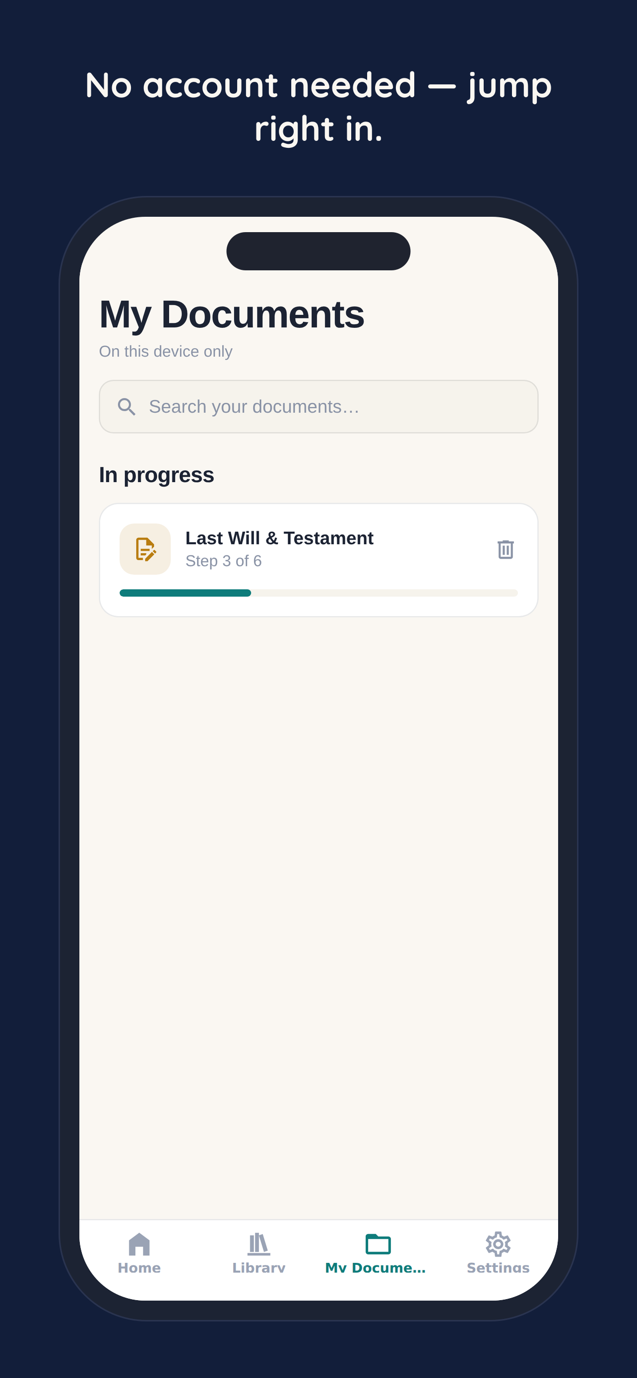 Paperbird: Legal Documents screenshot 6