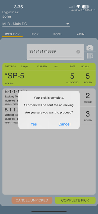 PicknPack Screenshot 1 of 9