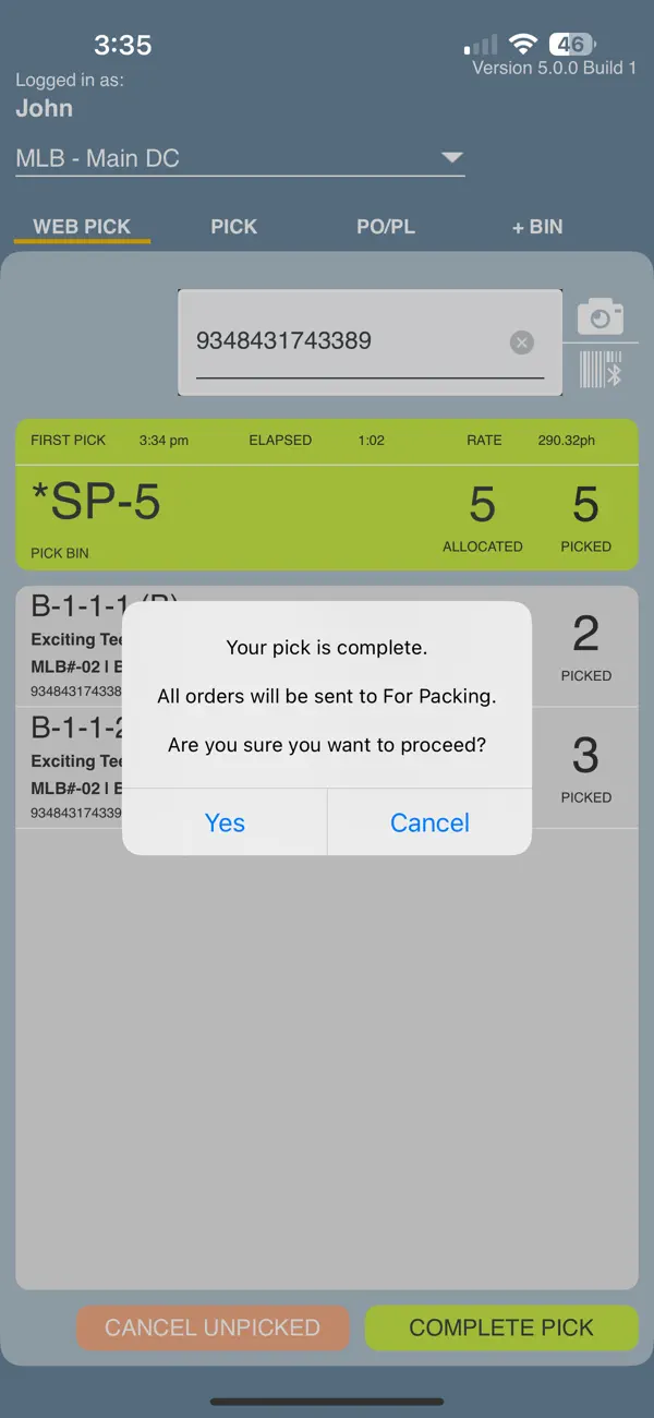 Screenshot #1 pour PicknPack
