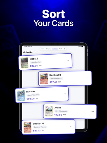 SCARD: TCG Card Value Scanner iPad screenshot