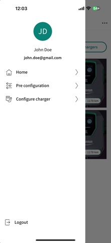 Smart AC EV Charger screenshot