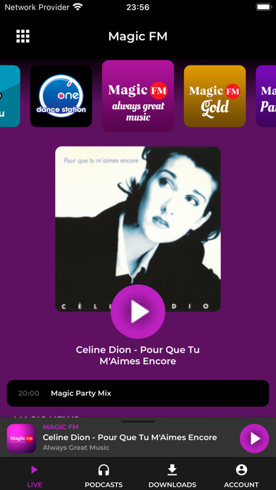 Magic FM Romania Screenshot
